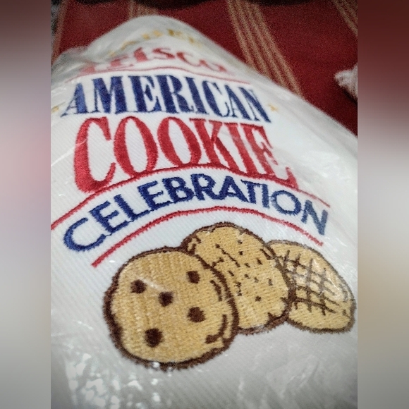 Brand New Longaberger Crisco American Cookie Celebration Apron 1992 NWT - Picture 2 of 6